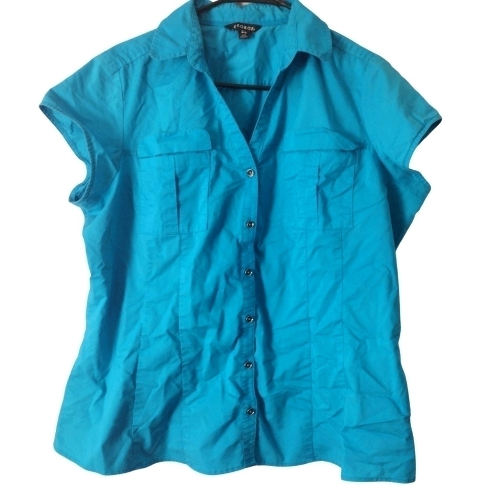 George women's Blouse plus size XL 🔥 5$ if you Get Bundle 🔥